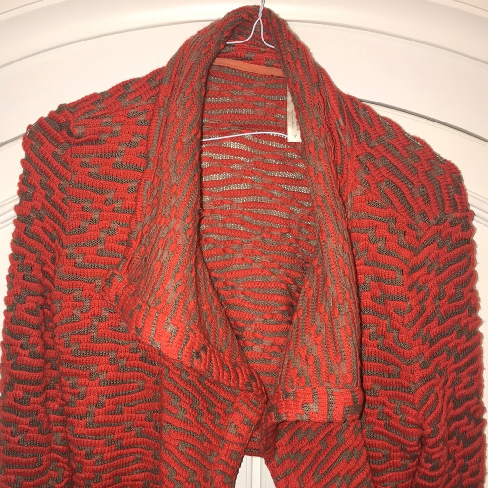 Brown & shrimp-colored jacket - Picture 2 of 3